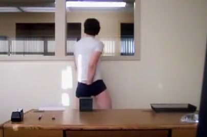 In The Principals Office Trying Not To Get Caught