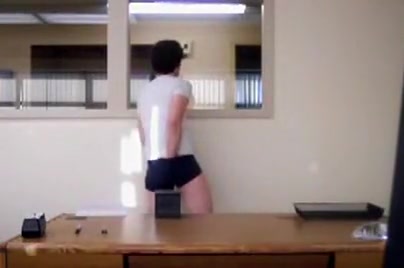 In The Principals Office Trying Not To Get Caught