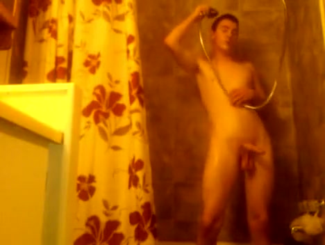 Erotic Erected In Shower