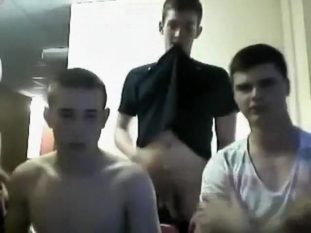 Military Academy Boys Fool Around