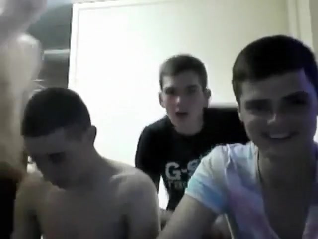 Military Academy Boys Fool Around