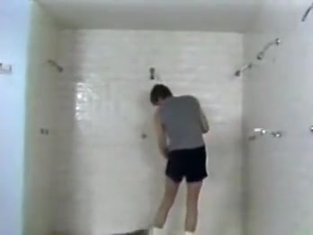 Three In A Shower Room