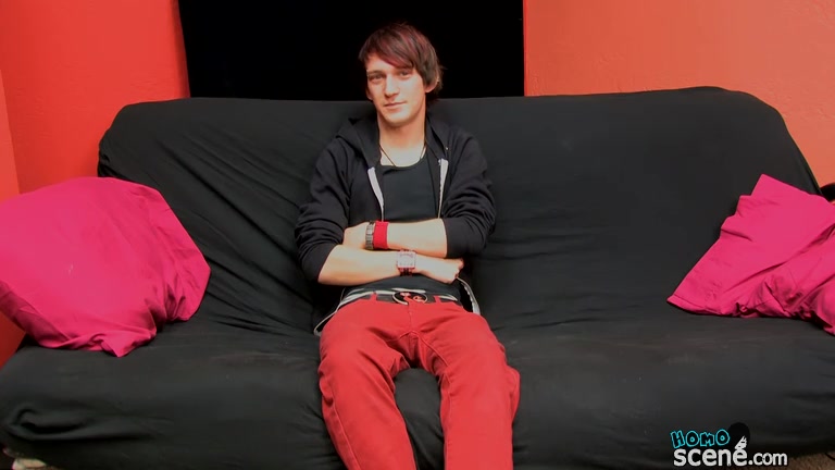 Cute Emo Boy Andy Wanks Out His Wad - Andy Kay