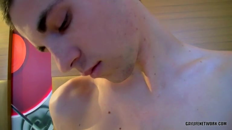 Sexy Self Cum Facial Twink! - Conner Bradley