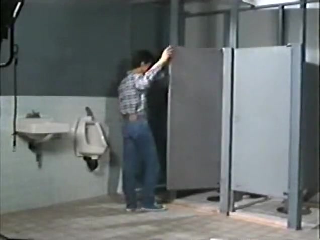 Gloryhole In Bathroom Leads To