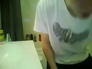 Sirius 18 Yo Showers Jerks And Cums