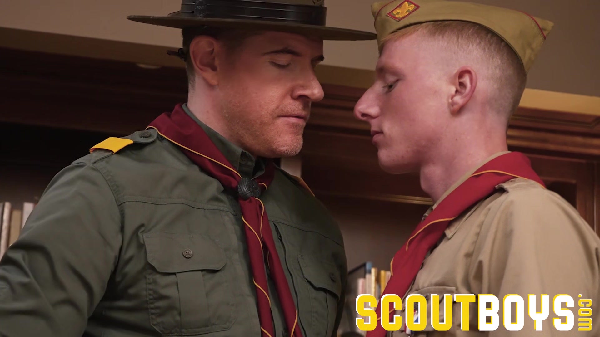 ScoutBoys - Horse hung Legrand Wolf barebacks smooth ginger scout boy