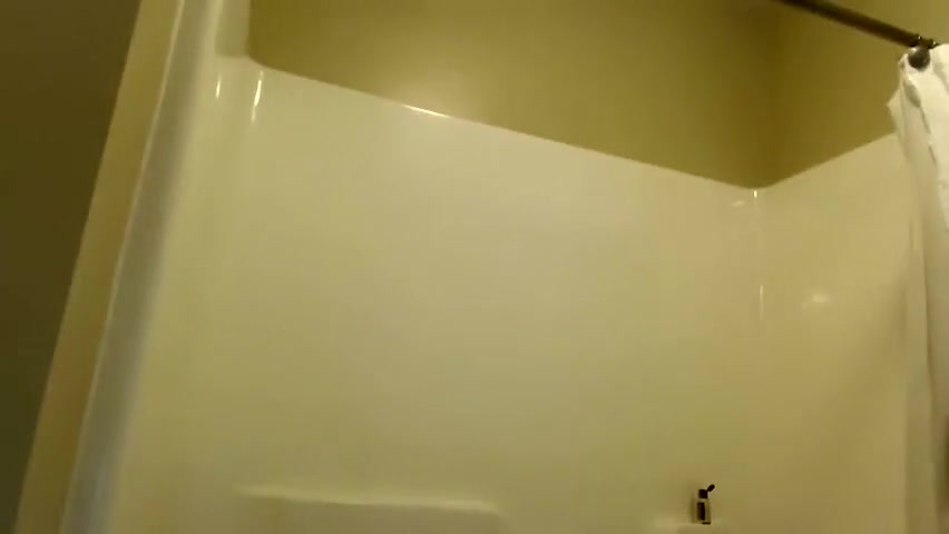 A Handsome Blond Taking A Shower
