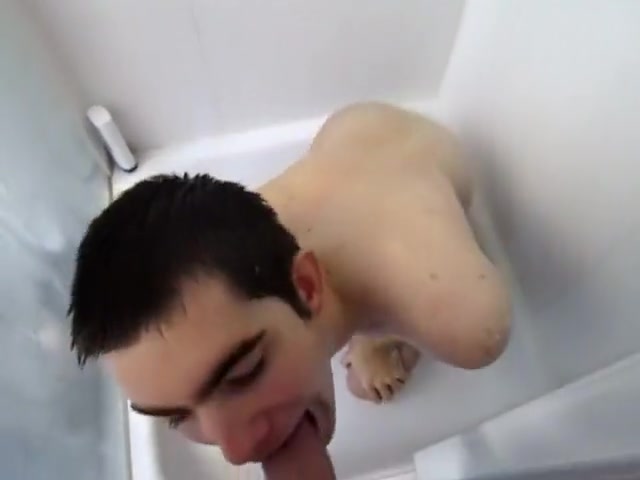 Blowjob In The Shower