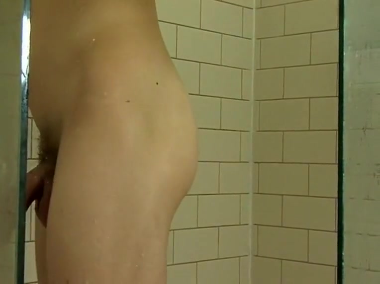 Shower Jerk And Cum