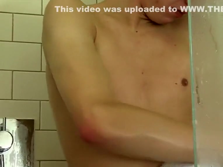 Shower Jerk And Cum
