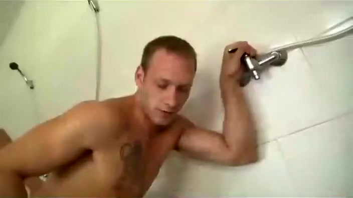 Shower Room Wank And Fuck