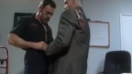Old Office Workers Try Gay Sex