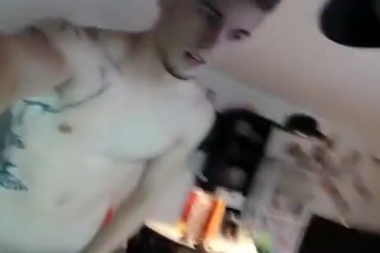 Young Guy In Shower