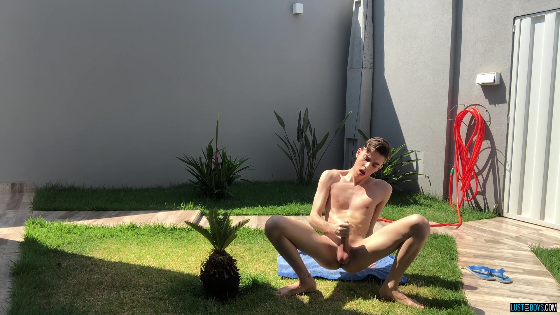 Stroking In The Sun With Henry - Henry Evans