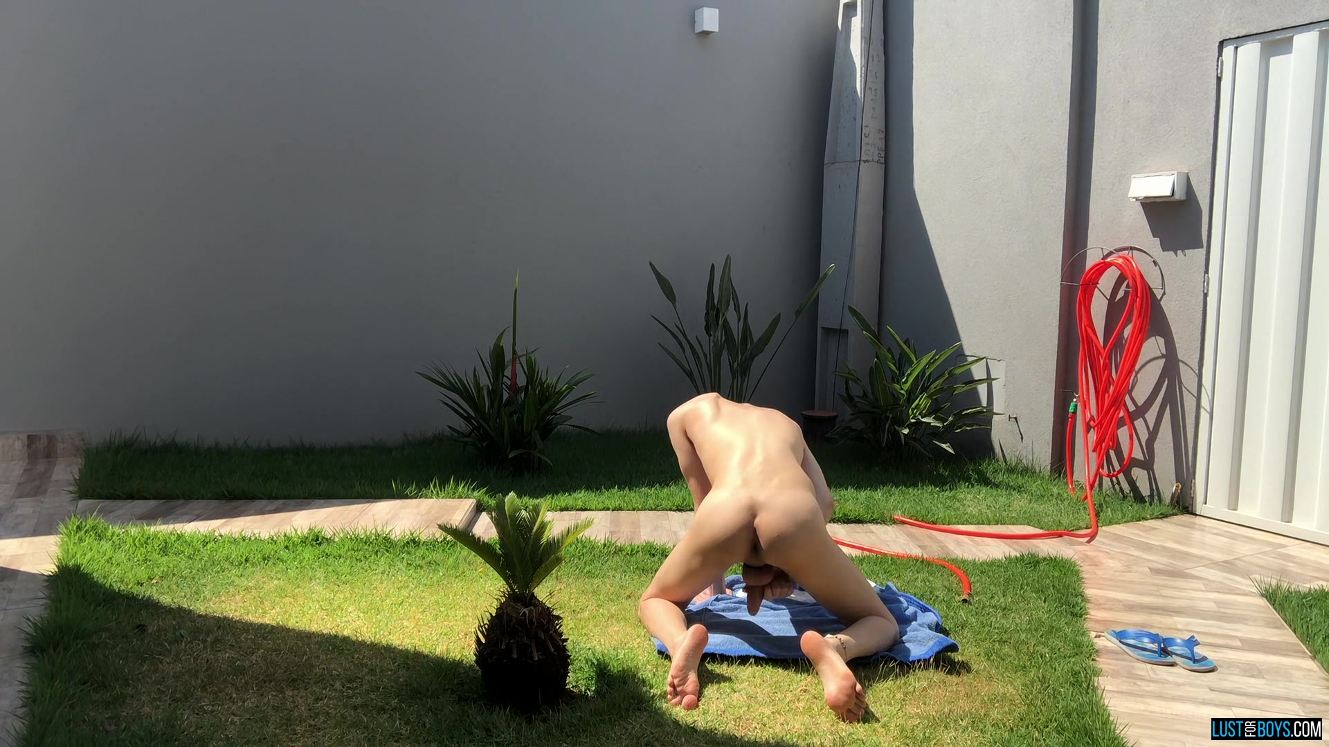 Stroking In The Sun With Henry - Henry Evans