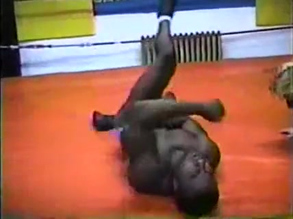 Black Muscle Military Hung Bodybuilder