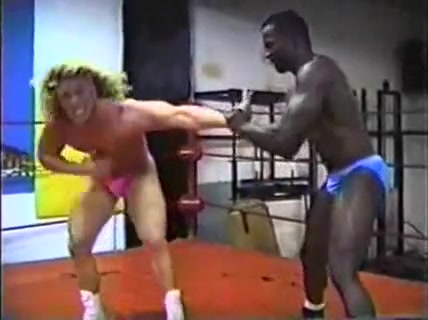 Black Muscle Military Hung Bodybuilder