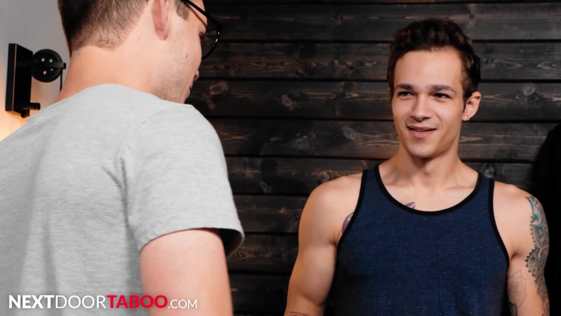 NextDoorTaboo - Nerdy Twink Stepbro Fucks Sexy Step***