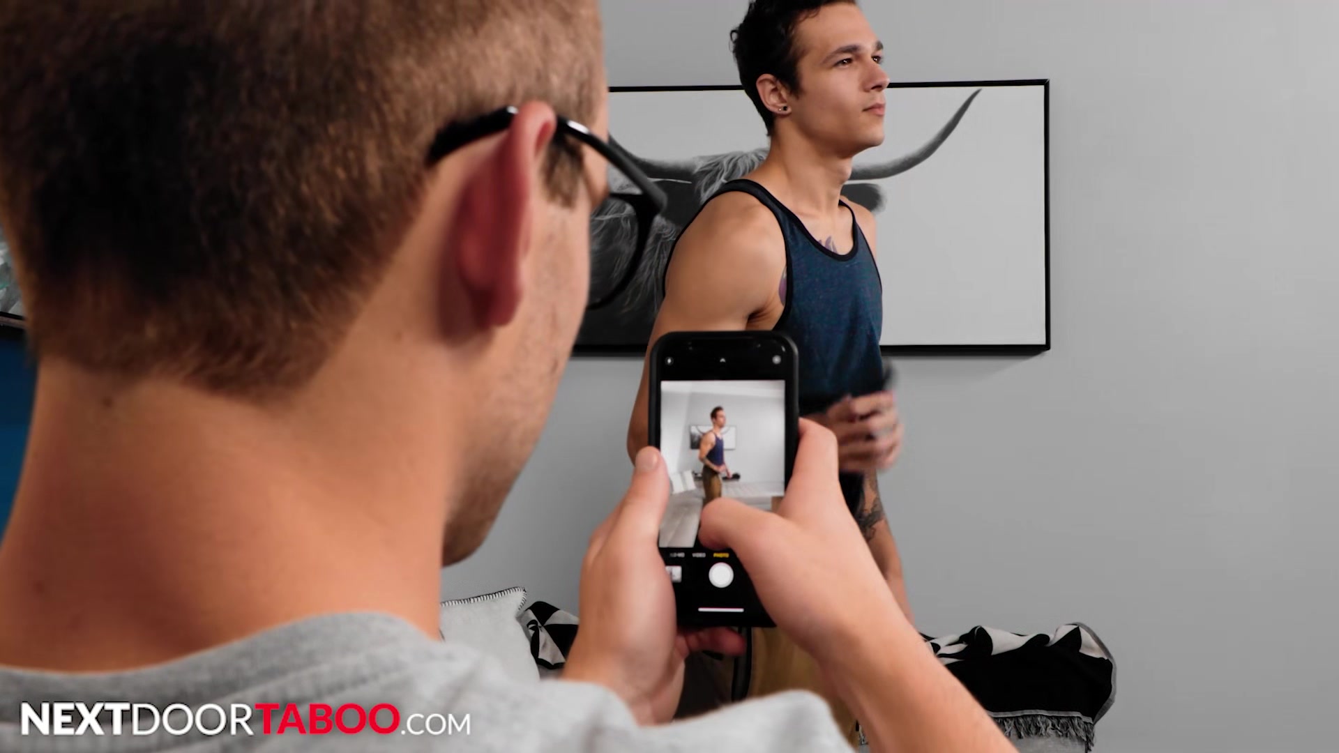 NextDoorTaboo - Nerdy Twink Stepbro Fucks Sexy Step***