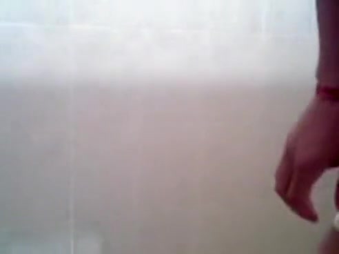 Shower Shackled Slave