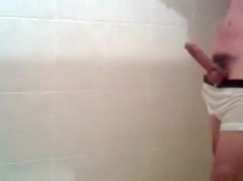 Shower Shackled Slave