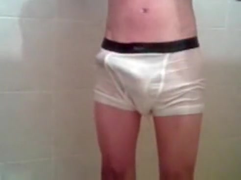 Shower Shackled Slave