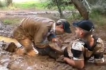 French Military Dudes Bare Fuck