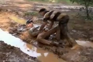 French Military Dudes Bare Fuck