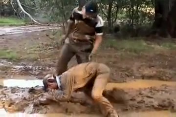 French Military Dudes Bare Fuck