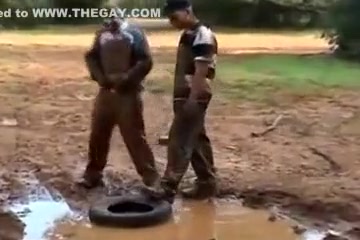 French Military Dudes Bare Fuck