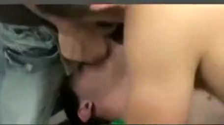 College Guy Taking Shower