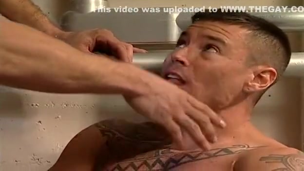 Wrestling Team Bareback Shower Fuck
