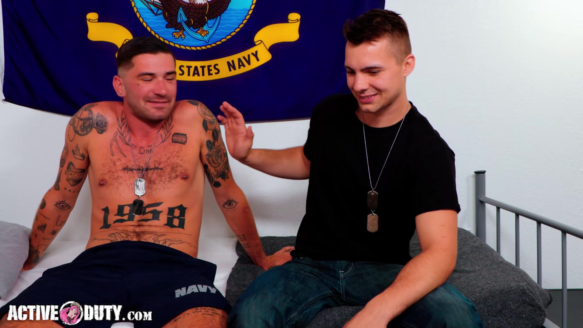 Timid Merriil Patterson Drilled By Tatted Muscle