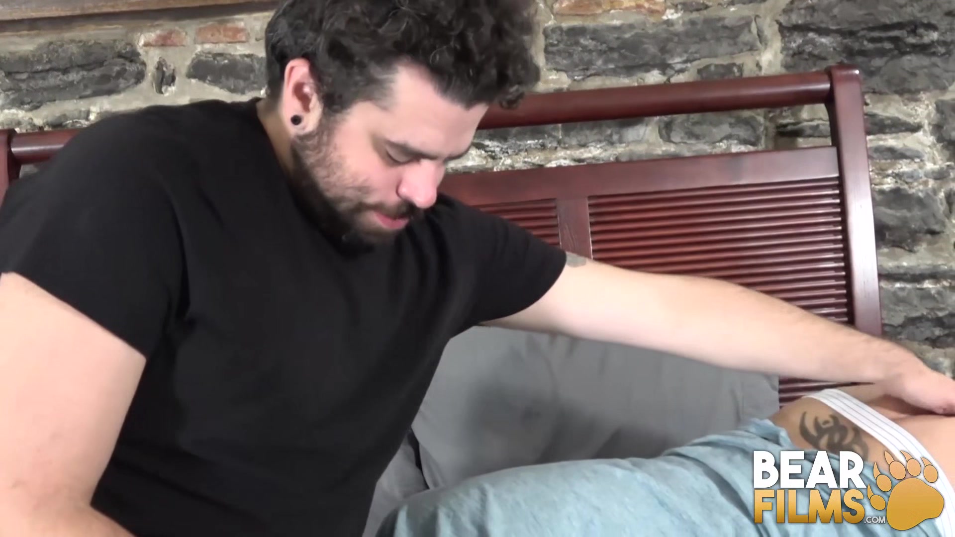BEARFILMS Kinky Bears Tony Rivers And Mark Matthews Raw Fuck
