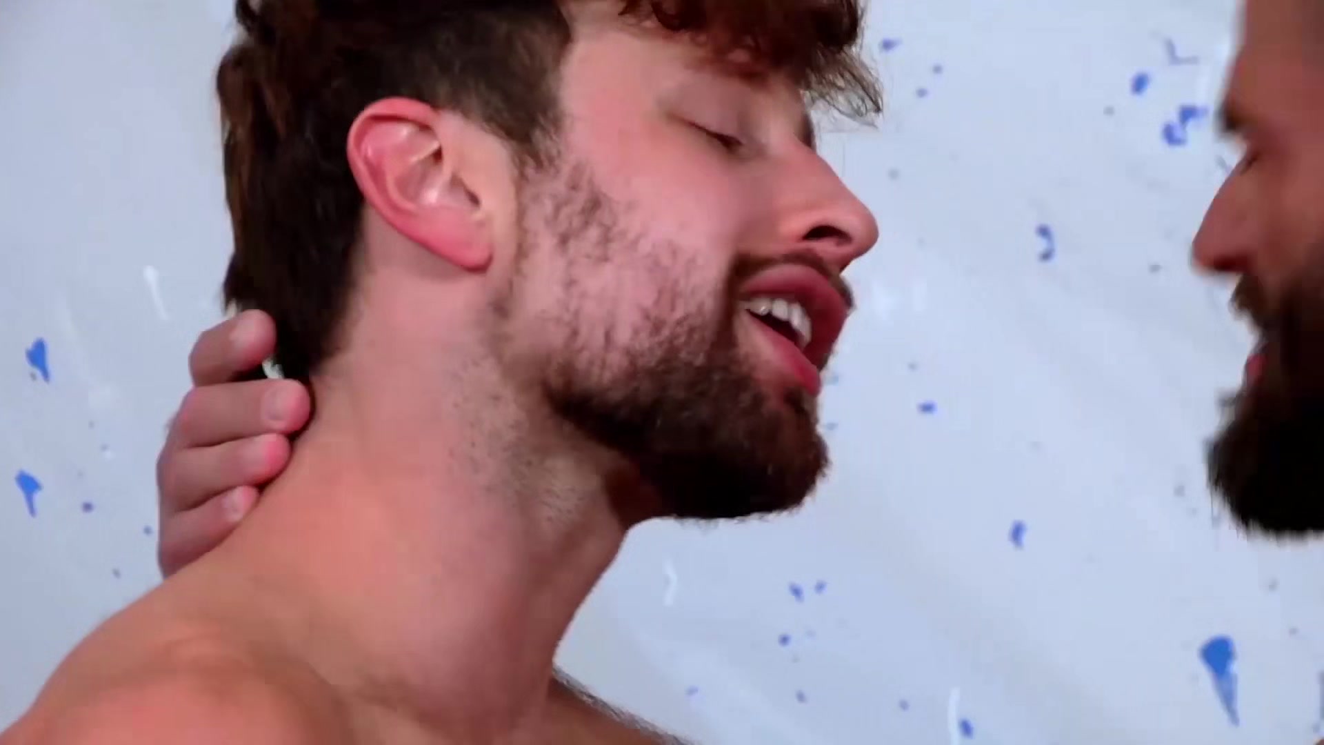 NASTYDADDY Tattooed Jock Masturbates Dick And Uses Dildo