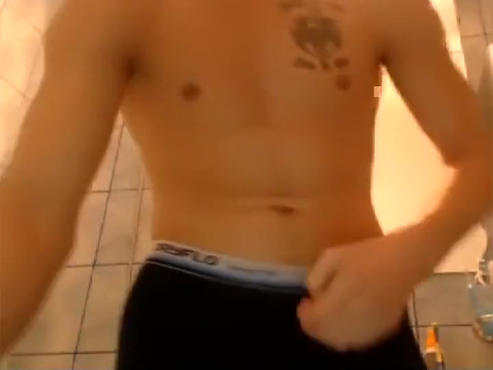 Guy Taking A Shower