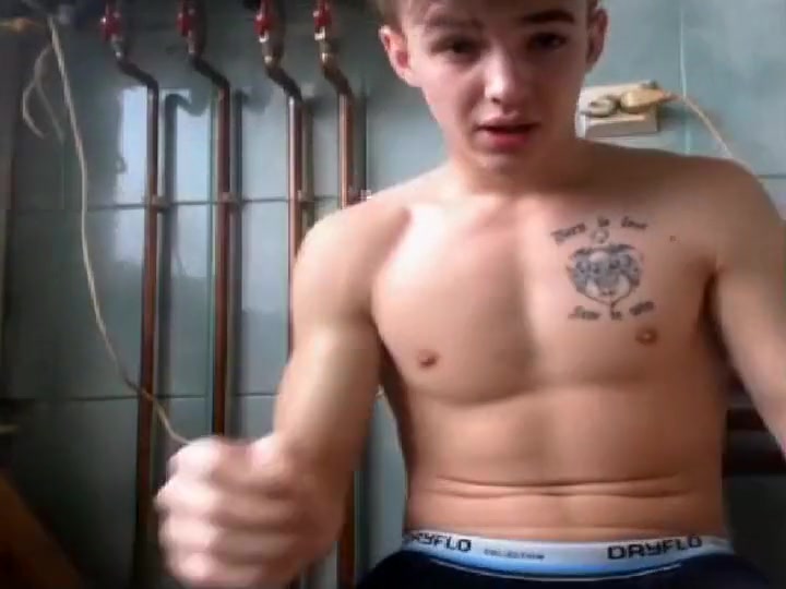 Guy Taking A Shower
