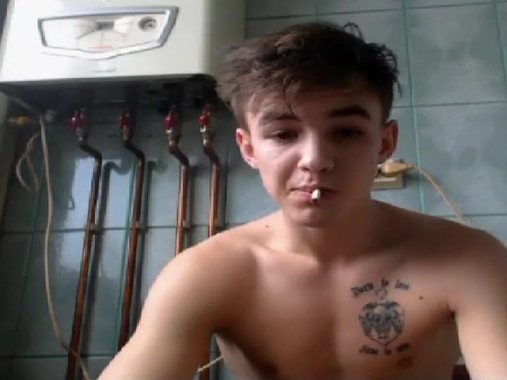 Guy Taking A Shower