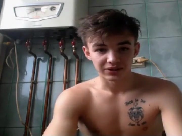 Guy Taking A Shower