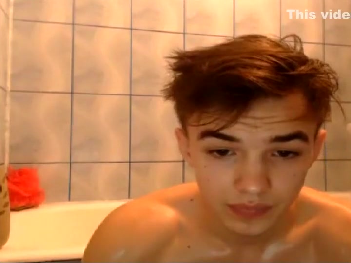 Guy Taking A Shower