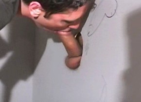 Crazy male pornstars Ryan Johnson, Al Johnson and Carlos Pena in amazing blowjob, glory hole homosexual adult clip