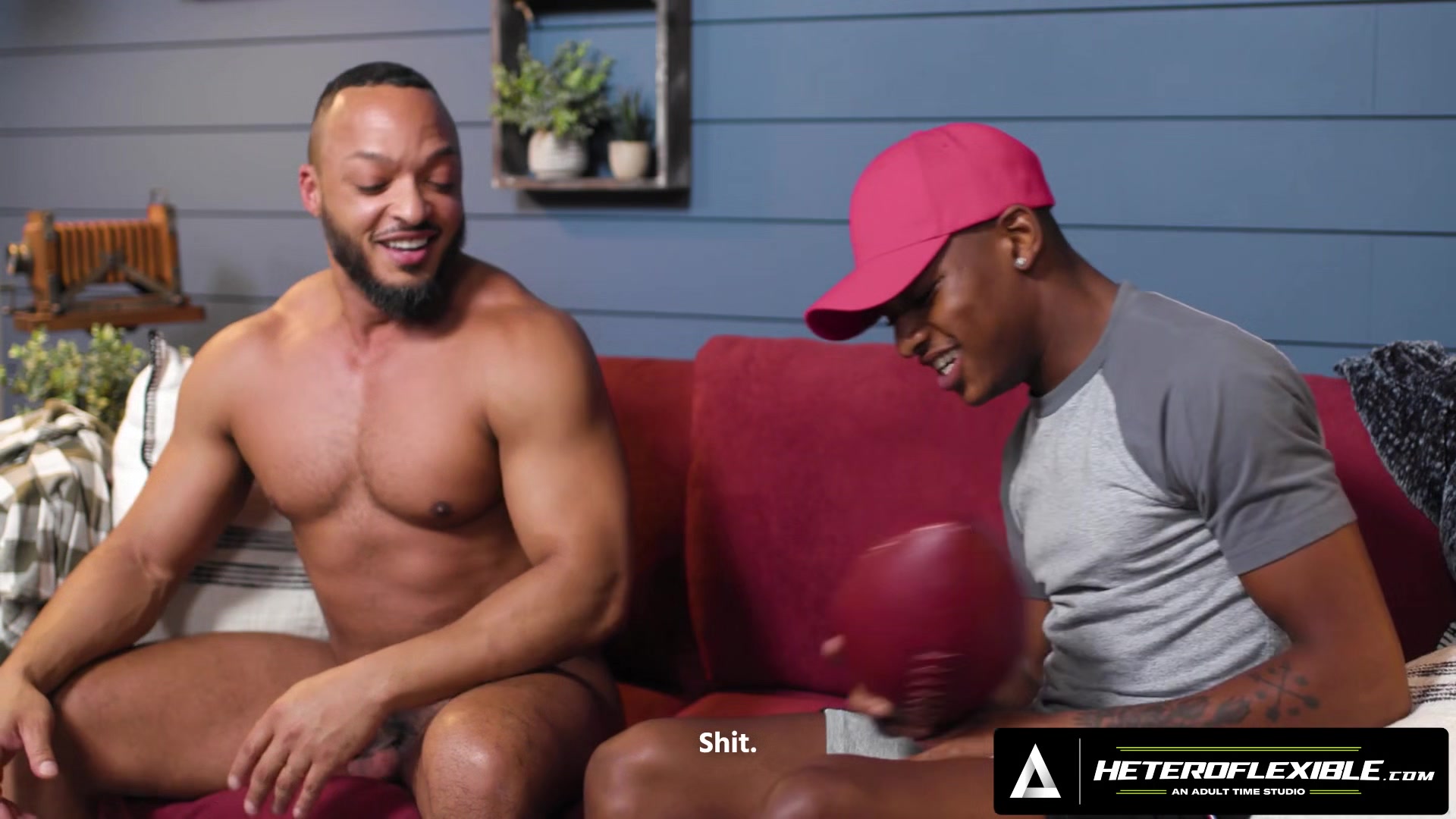 HETEROFLEXIBLE - Horny Twink Ty Santana Rides Str8 Stepdad Dillon Diaz's Cock After Stripping Game