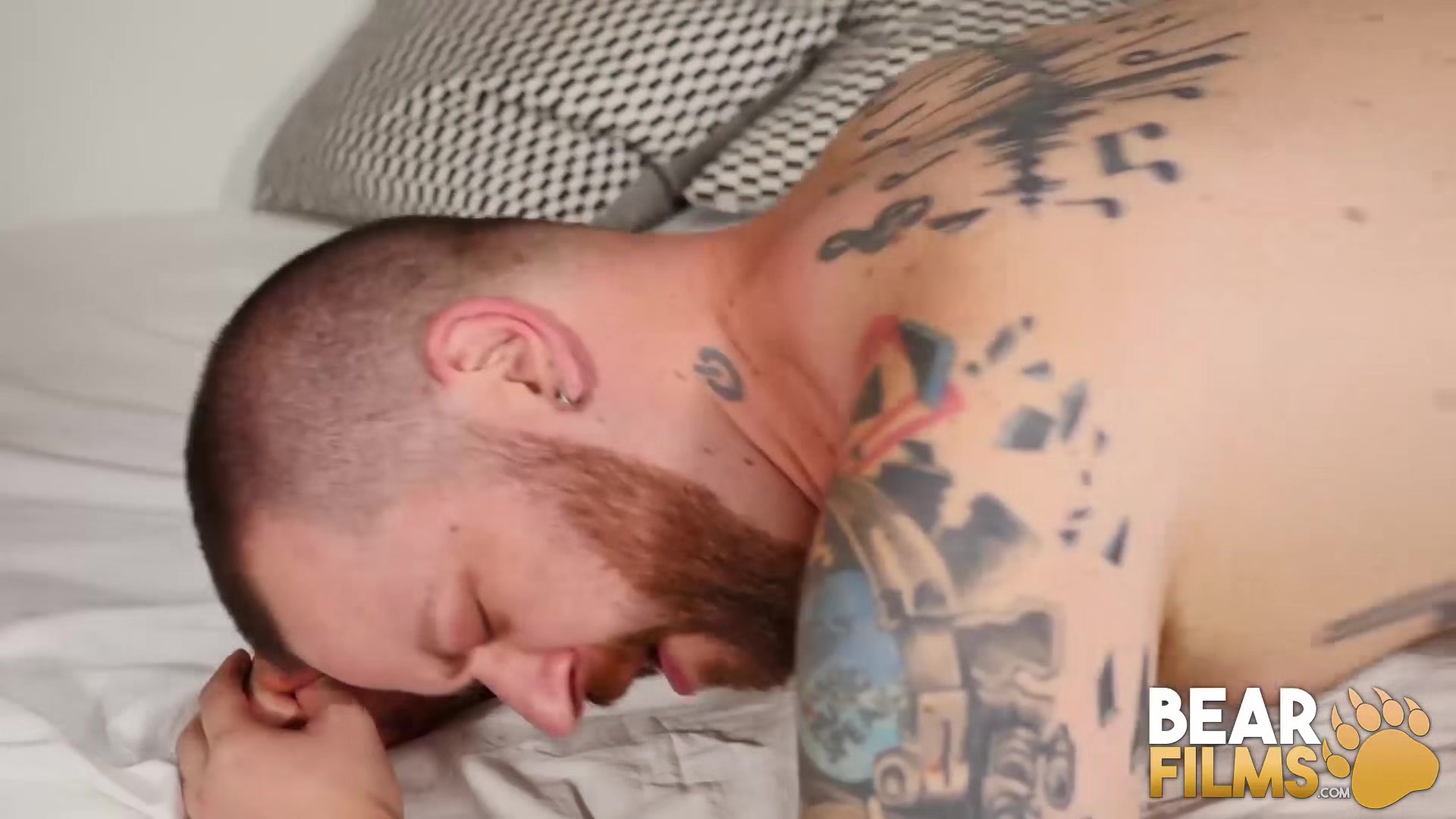BEARFILMS Hairy Bears James Bolt And Phil Mehup Bareback