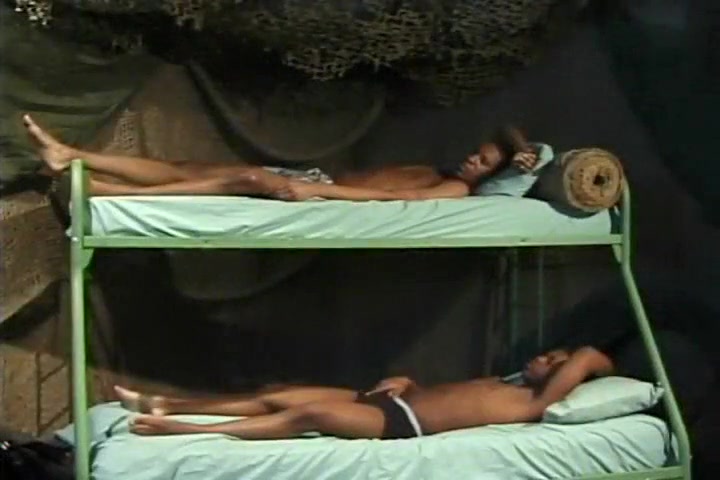 Black Cock Gay Army Sex On Bunk Beds