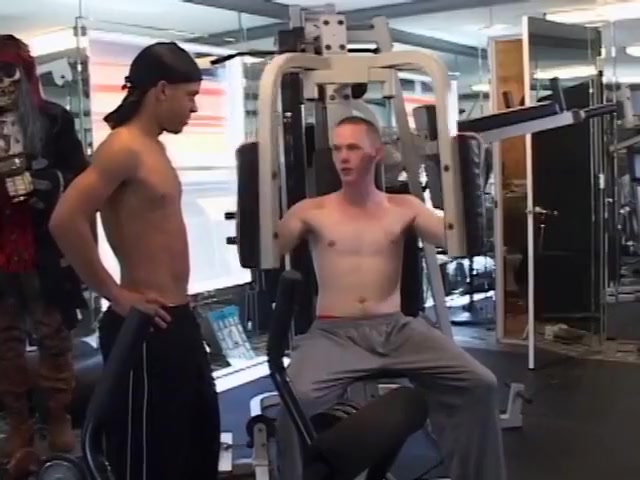 Cute Brown Boi Ass Fucked In Gym Shower