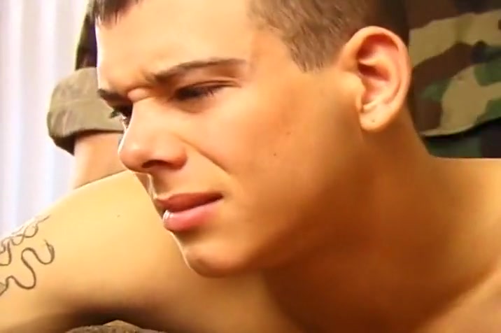 Hot Military Dudes Share An Anal Moment