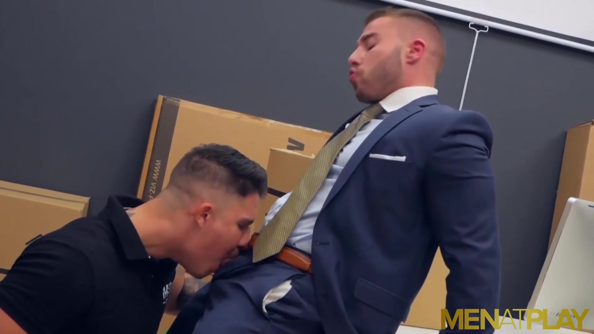 MENATPLAY Apolo Fire Ass Bred By Suited Gay Hunk Diego Reyes