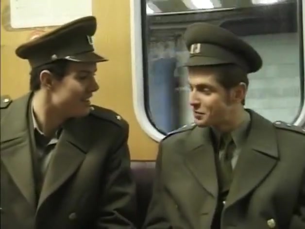 Sexy Army Guys Use Up All Their Sperm