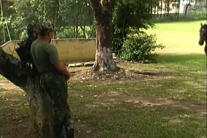 Military Studs Have Hot Anal In The Barn